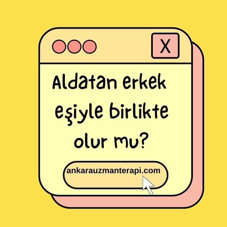 Aldatan erkek eşiyle birlikte olur mu?