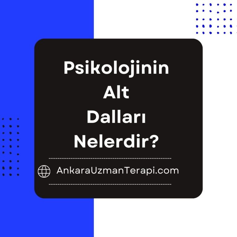 Psikolojinin Alt Dalları