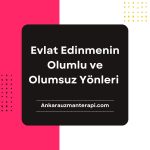 Evlát edinme sonrası olumlu ve olumsuz yönleri