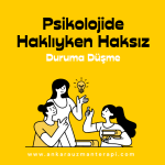 Psikolojide Haklıyken Haksız Duruma Düşme
