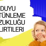 duyu bütünleme bozukluğu belirtileri