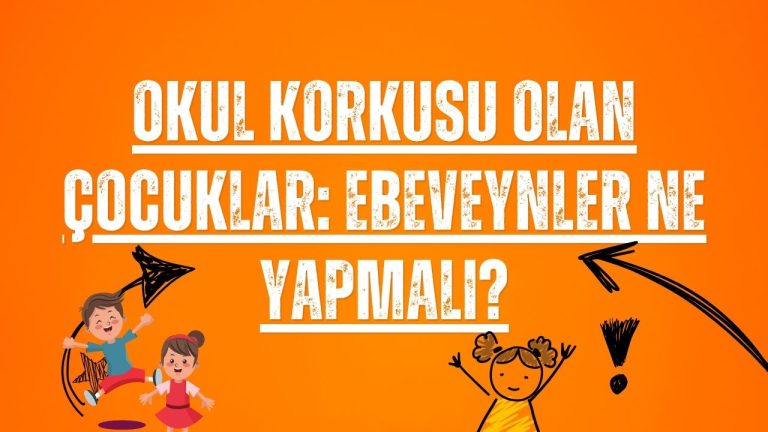 Okul Korkusu Olan Çocuklar: Ebeveynler Ne Yapmalı?