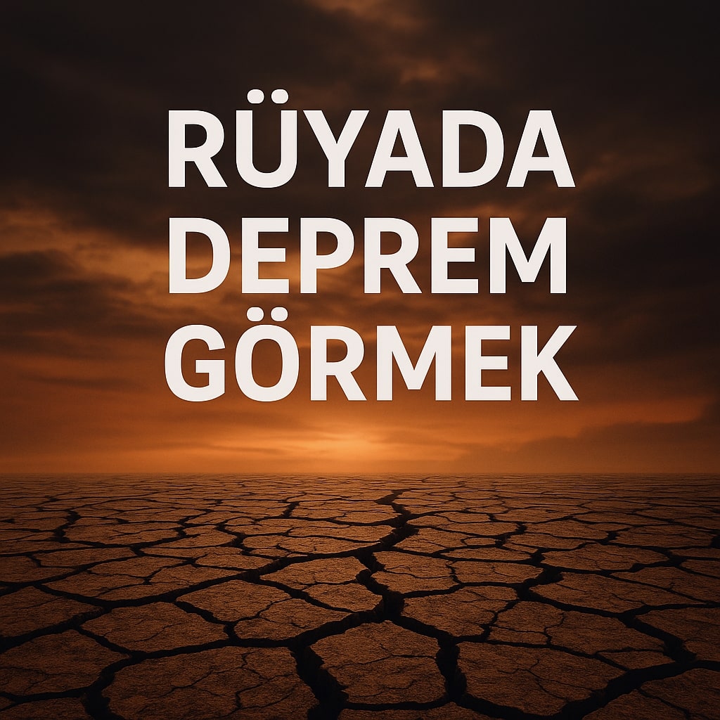 rüyada deprem oldugunu görmek
