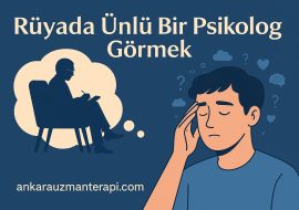 rüyada ünlü bir psikolog görmek