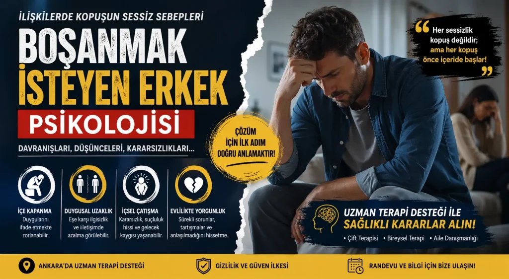 Boşanmak İsteyen Erkek Psikolojisi: Belirtiler