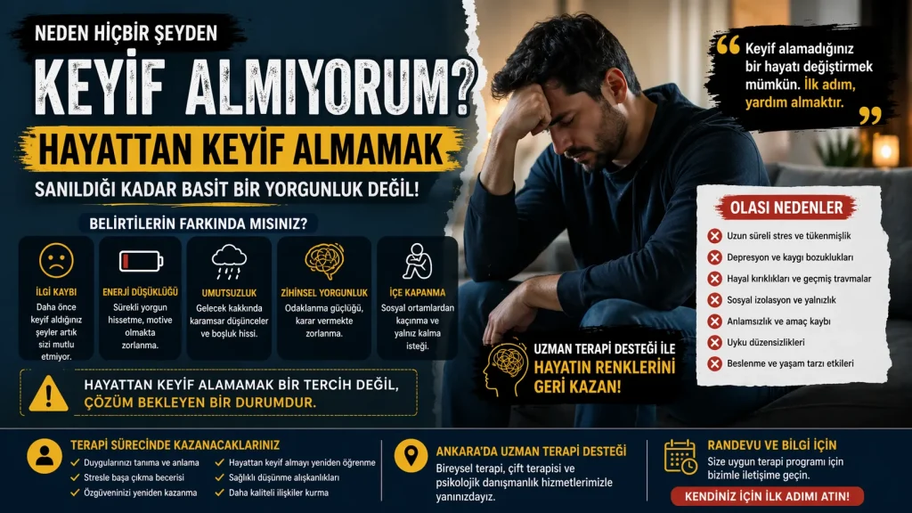hayattan keyif alamamak hayattan keyif alamıyorum