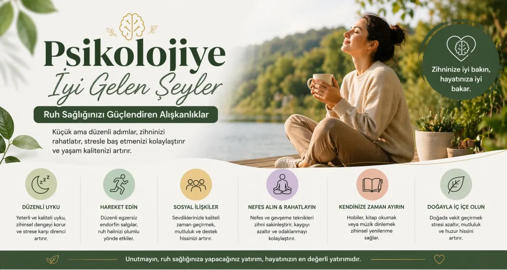 psikolojiye iyi gelen şeyler