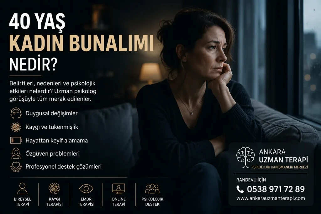 40 yaş kadın bunalımı