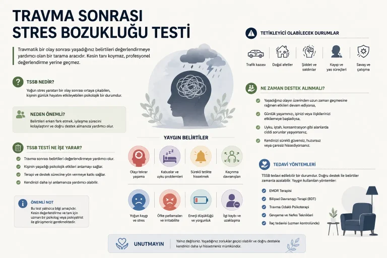 Travma Sonrası Stres Bozukluğu Testi Nedir?