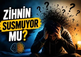 Overthinking yaşayan kişinin zihinsel yorgunluk hissi