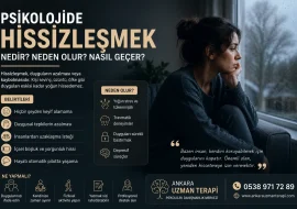 Psikolojide hissizleşmek
