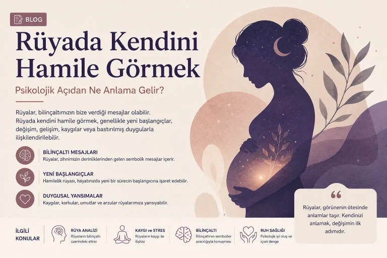 Psikolojide rüyada kendini hamile görmek