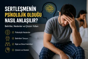 sertleşme sorununun psikolojik nedenleri