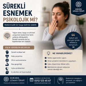 sürekli esnemek psikolojik mi?