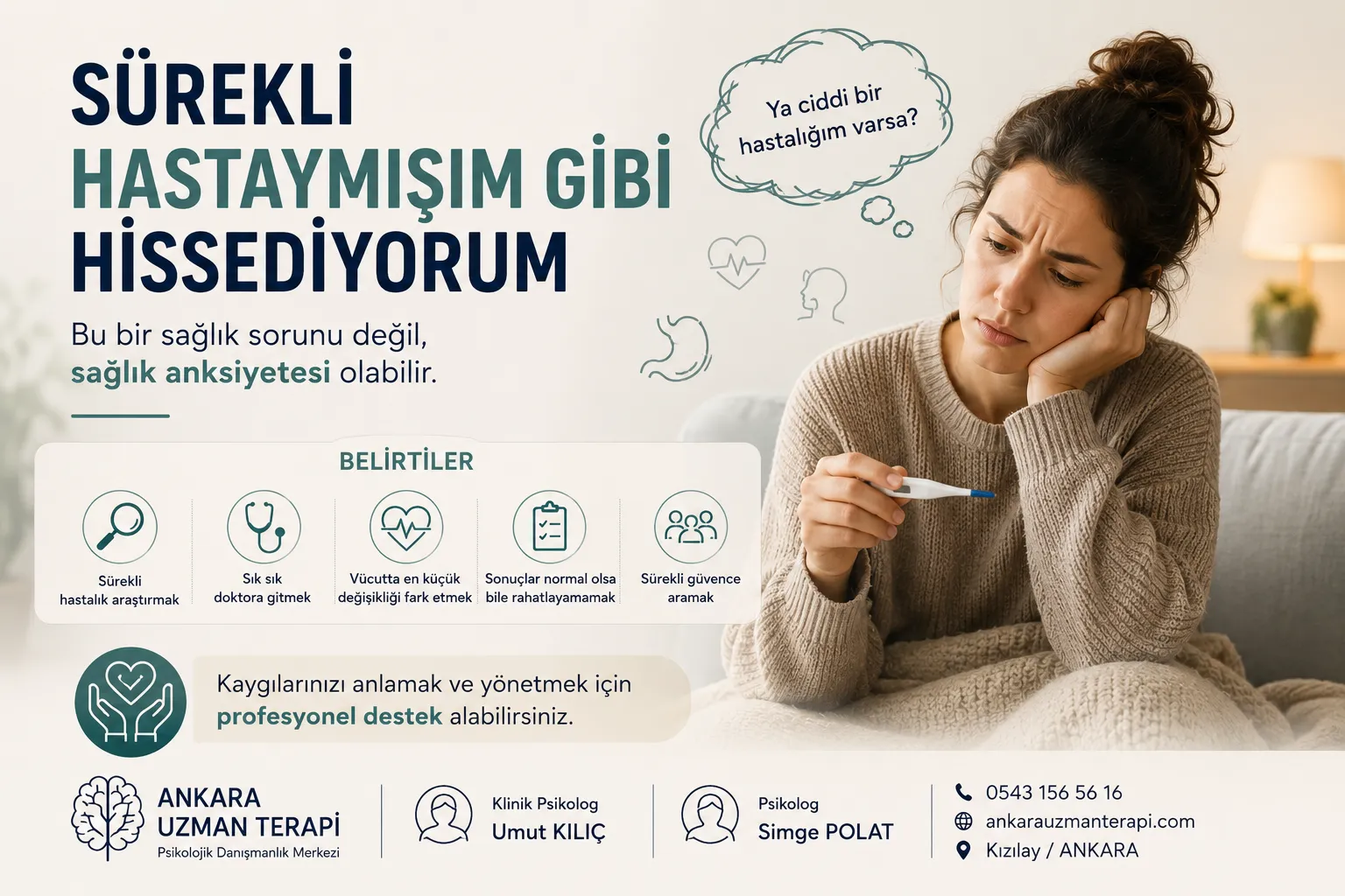 sürekli hastaymışım gibi hissediyorum